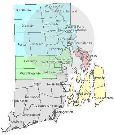 Rhode Island Computer Consulting area map